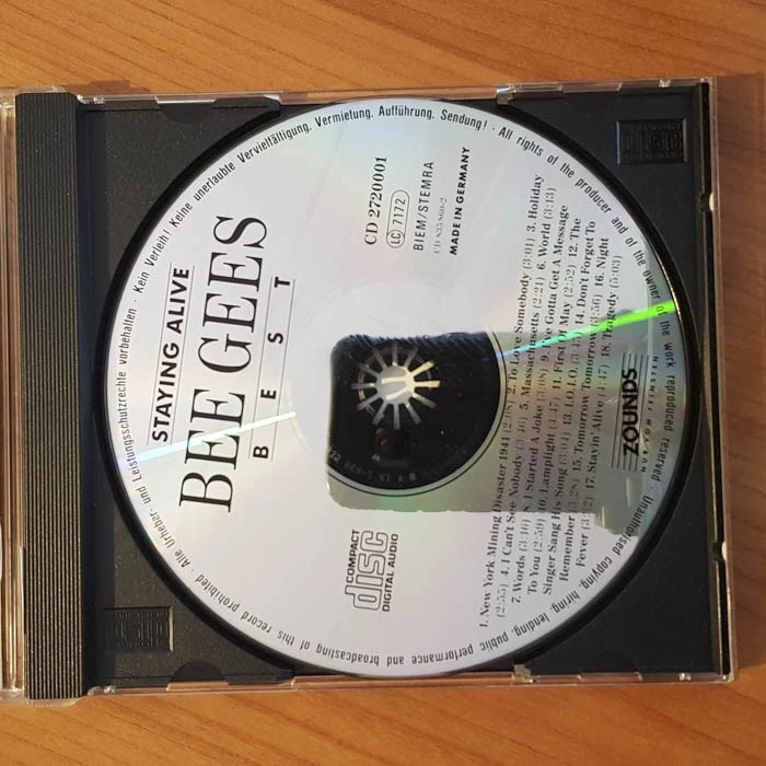 BEE GEES Best - Staying Alive ZOUNDS EX/EX(CD) - Bild 3 von 4