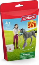 SCHLEICH Spielgeb&auml;ude Horse Club Mrs. Kramer mit Fohlen neu und OVP