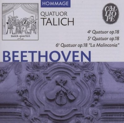 Talich Quartett Quartets Op. 18 Nos. 4 - 6 (Talich Quartet) (CD) Album