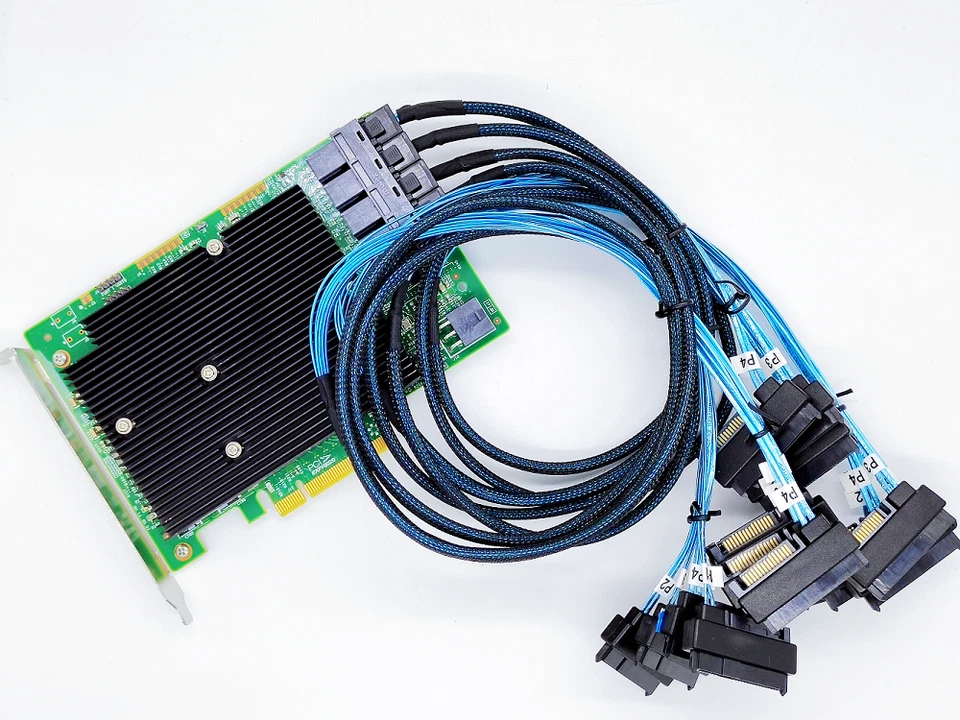 LSI 9300-16I 9305-16i 9305-24i HBA Card SAS TO SATA & TO SAS 12Gbps IT Mode LOT - Image 4 of 4