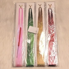 NWT Amchoice "Fairy Hair" Colorful Hair Extensions Set With Tool