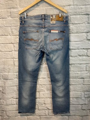 Nudie Jeans Men's Grim Tim Crispy Stone 