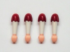 4 x ARM ROT WEISS PLAYMOBIL zu ADEL R&Ouml;MER TRIBUN LEGION&Auml;RE SPANIER RITTER A20