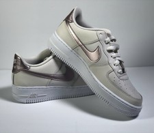nike air force 1 trainers phantom metallic red bronze white