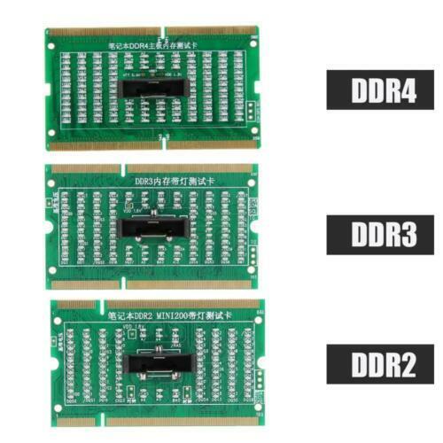 Laptop DDR2 DDR3 DDR4 RAM Memorry Tester Post Test Card for PC | eBay