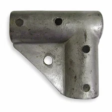Chain Link Gate Corners, Galvanized - 1-5/8" x 1-5/8"