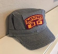 Engineer/Conductor Cap /Hat- San Francisco Muni -adjustable-Adult or Child -NEW 