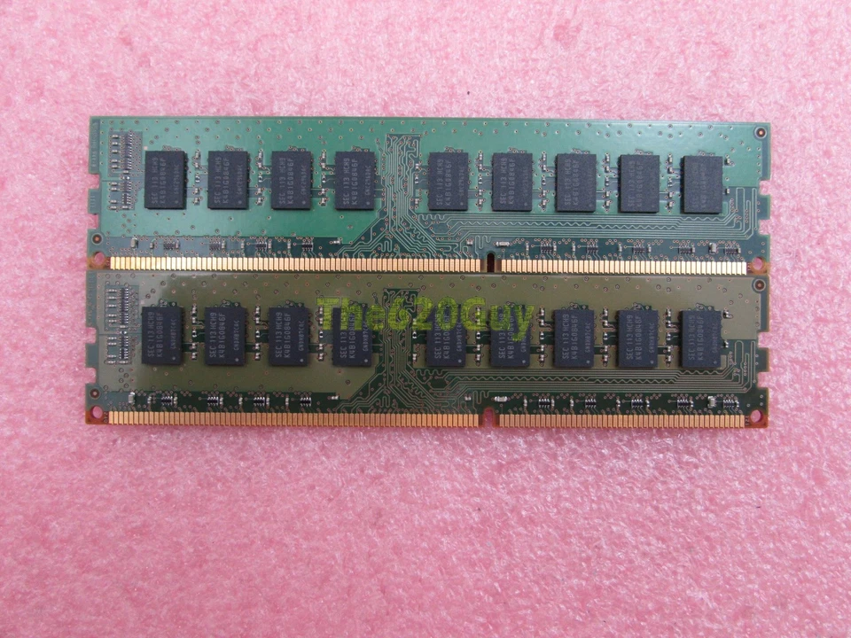 Lenovo 46R6027 4GB 2 x 2GB PC3-10600E DDR3 1333 Workstation Memory Kit Samsung - Image 2 of 2