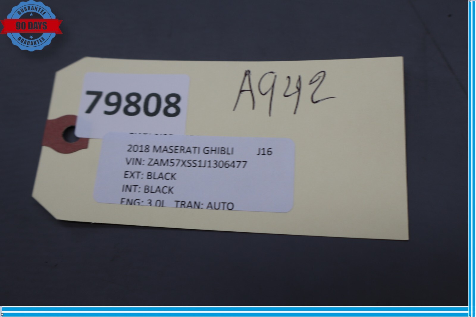 Maserati Ghibli 2014-2022 Parking sensor P/N 670100874