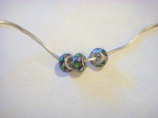 MURANO GLASS BEADS FOR BRACELETS OR PENDANTS A57