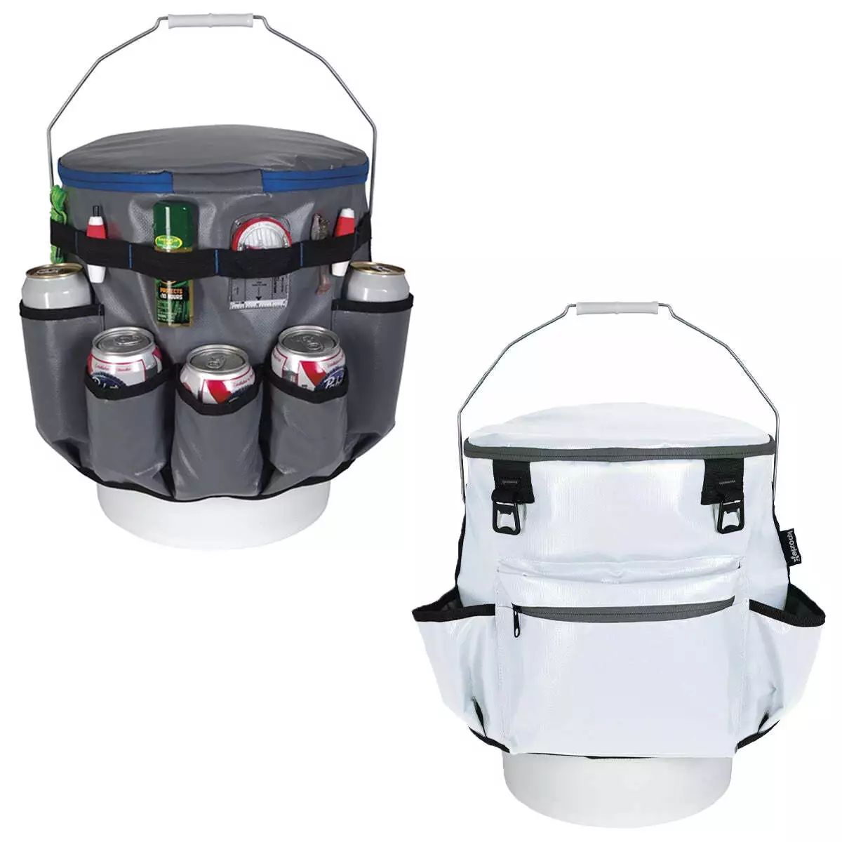 Koozie Insulated Cooler Bag Holds 5 Gallon Ice Bucket eBay