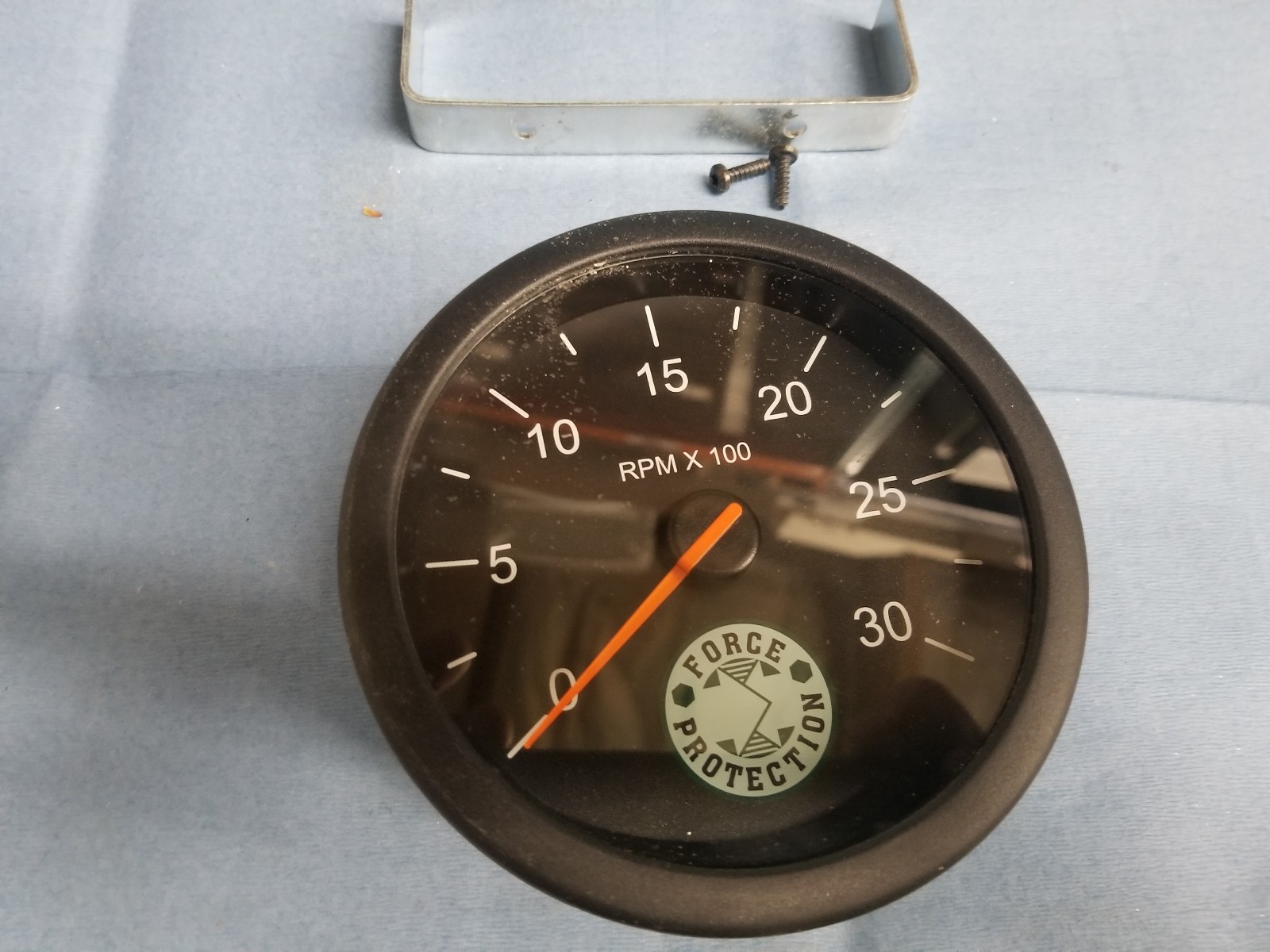 FORCE PROTECTION ELECTRIC TACHOMETER 030 RPM X100 GAUGE METER eBay