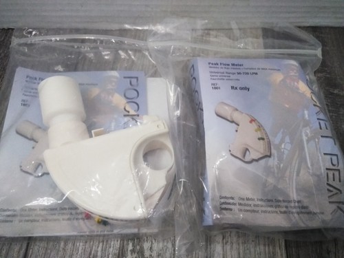 TELEFLEX M. Portable Pocket Peak Flow Meter (50-720 LPM) 2PK BUNDLE ( NEW)