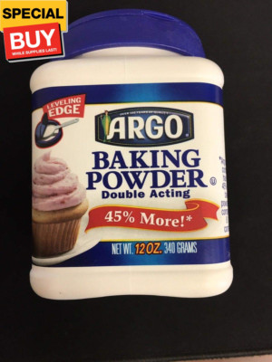 Double Acting Baking Powder 12 oz (2 Pack)