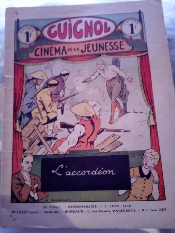 Lot 7 revues Guignol – Cinéma de la Jeunesse 1936 – Illustré – Vintage – Rares - Photo 2/4