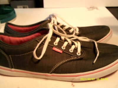 checkered no lace vans