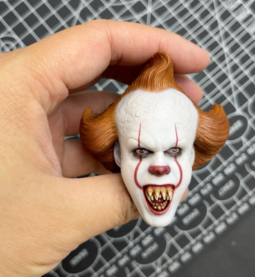 HT 1/6 Hot Toys Pennywise Head Sculpt Figure Collectible