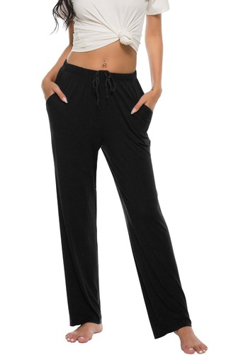 Womens Soft Modal Pajama Sleepwear Lounge Pants with Pocket Yoga Casual Indoor - Picture 5 of 100