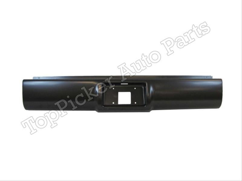 Roll Pan For 88-98 Chevy/GMC C/K Pickup C3500/K3500 Fleetside - Primed Black, Includes License Plate Mount, Direct Fit