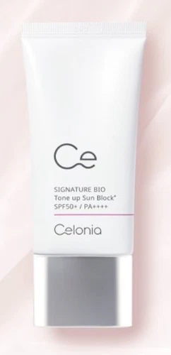 Celonia Signiture Bio Tone Up Sun Block+ 50ml SPF50+ PA++++ K-Beauty