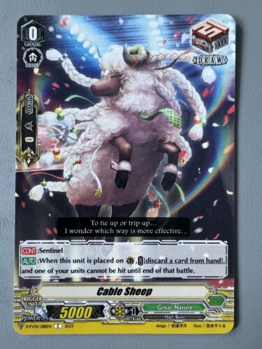 CARDFIGHT VANGUARD CABLE SHEEP (GREAT NATURE SENTINEL) D-PV01/288EN C - Picture 1 of 6