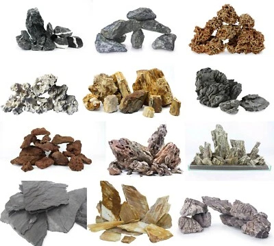 Aquarium Rock Fish Tank Natural Stones Decoration Ornamnet