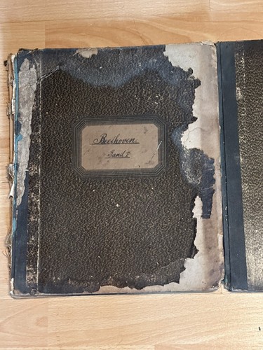 Antike Beethoven Klavier Notenhefte 1-4 1890 - Bild 2 von 12