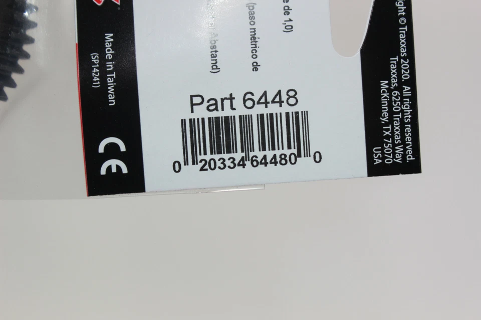 Traxxas TRX 6448 Hauptzahnrad 50Z Modul1 XO-1 50 Zähne Zahnrad NEU in OVP - Bild 3 von 4