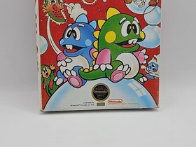 Bubble Bobble (Nintendo NES, 1988) Cib W/ Manual & Insert! Tested & Clean!