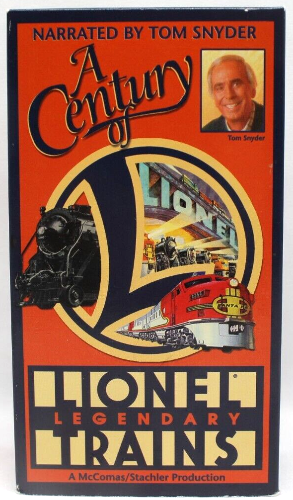 A Century of Lionel Trains VHS 2000 2 Parts Tom Snyder Toy