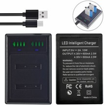 Caricabatteria EN-EL19 per Nikon Coolpix S2800 S2900 S3100 S3300 S6900 S7000