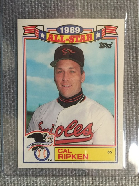 cal ripken all star card