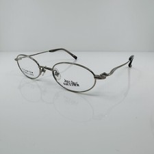 New Vintage Jean Paul Gaultier JPG 55-0034 Eyeglasses Titanium-P C. Shiny Silver