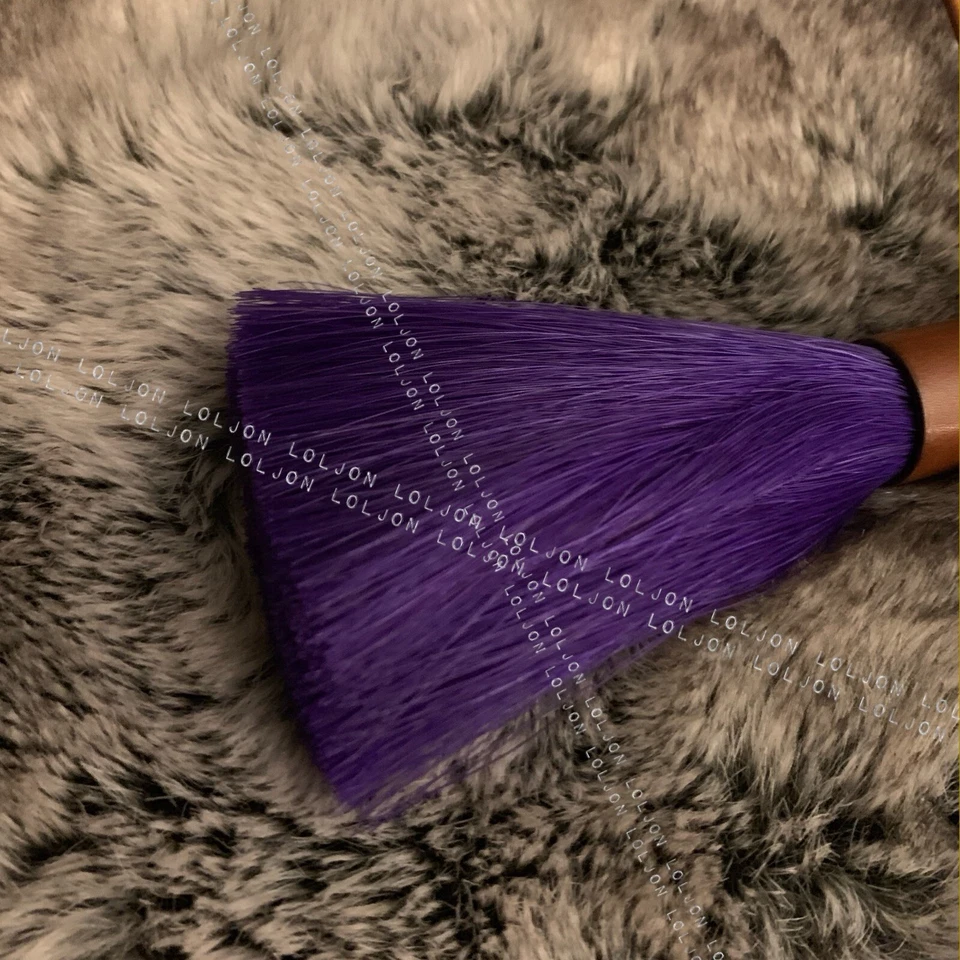 Hermes Barenia Crin de Caballo Pom Pom Crin De Cheva Borla Bolso Dije MUY Raro AZUL Foto 2 de 4