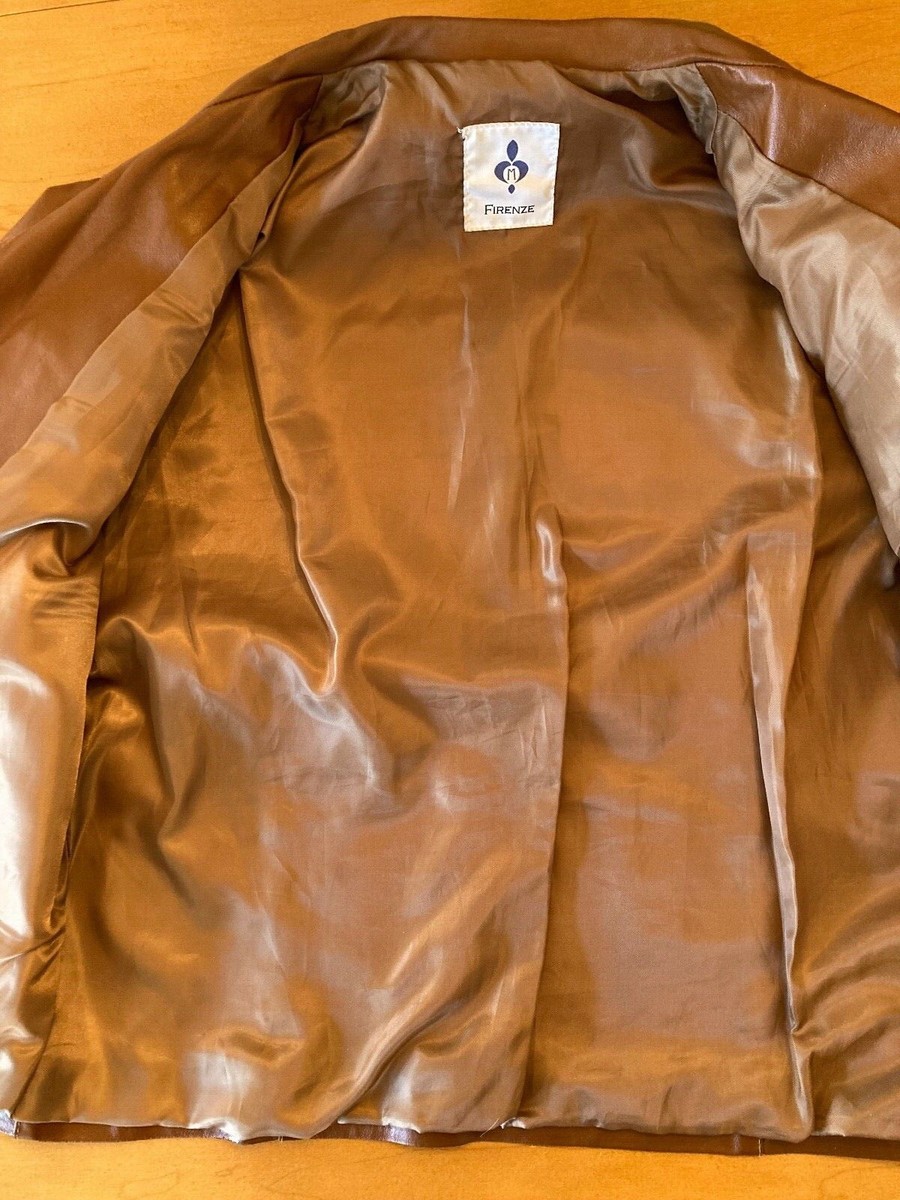 ジャケット・アウター PITTI FIRENZE VERA PELLE leather jacket PITTI FIRENZE VERA PELLE leather jacket