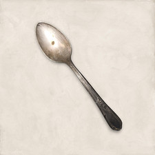 ANTIQUE VINTAGE COLLECTIBLE SPOON 6" WM A ROGERS A1 PLUS SILVER PLATE 