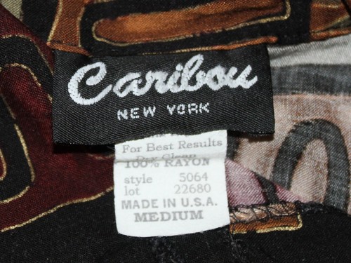 Caribou New York Medium Black Multi Button Front Sleeveless Top - Picture 2 of 6