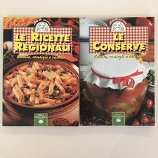 "Le ricette regionali" + "Le conserve", 2 libri, Orsa Maggiore Editrice, 1997