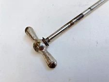 LUDWIG Faucet Head TENSION T-ROD Part Bass Drum 30s 40s Vtg LONG Rare 17.5-inch