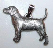 BEAGLE Dog Harris Fine Pewter Pendant USA Made