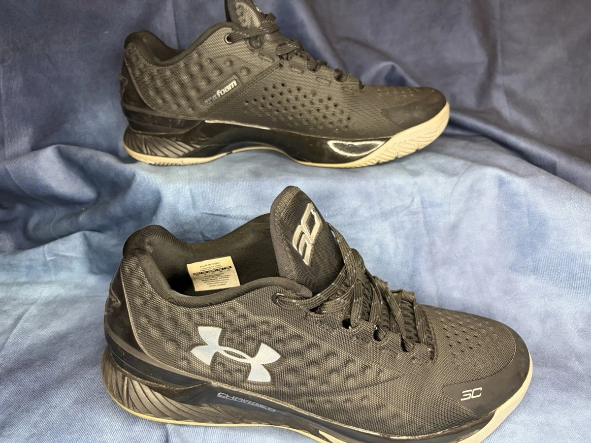 Under Armour Curry 1 Low Black SIlver for sale | eBay