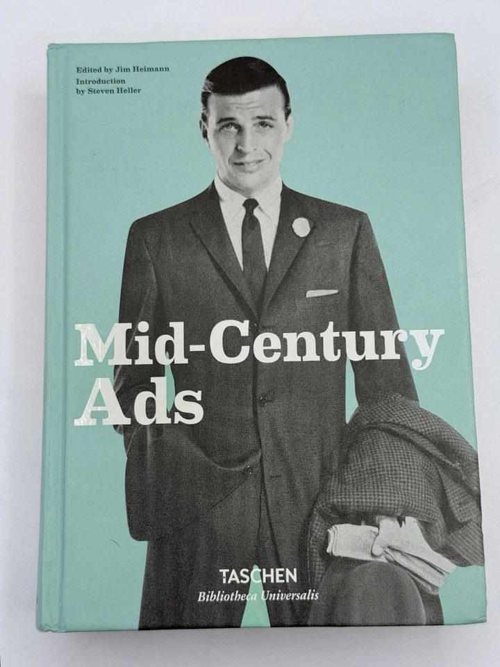 Mid-Century Ads, Taschen, HC Book Edited by Jim Heimann Color Advertisements - Image 2 of 4