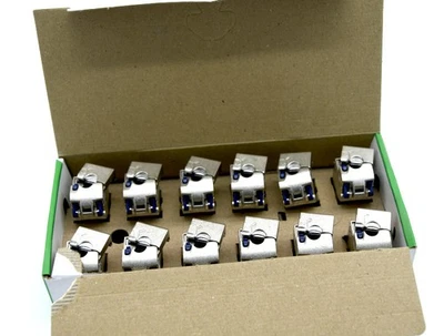 Actassi S-One connecteur RJ45 catégorie 6A blindé SCHNEIDER VDIB1772XB12 - Photo 1/4