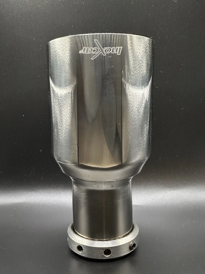 TERMINALE DI SCARICO SPORTIVO INOXCAR 100mm - Immagine 4 di 4