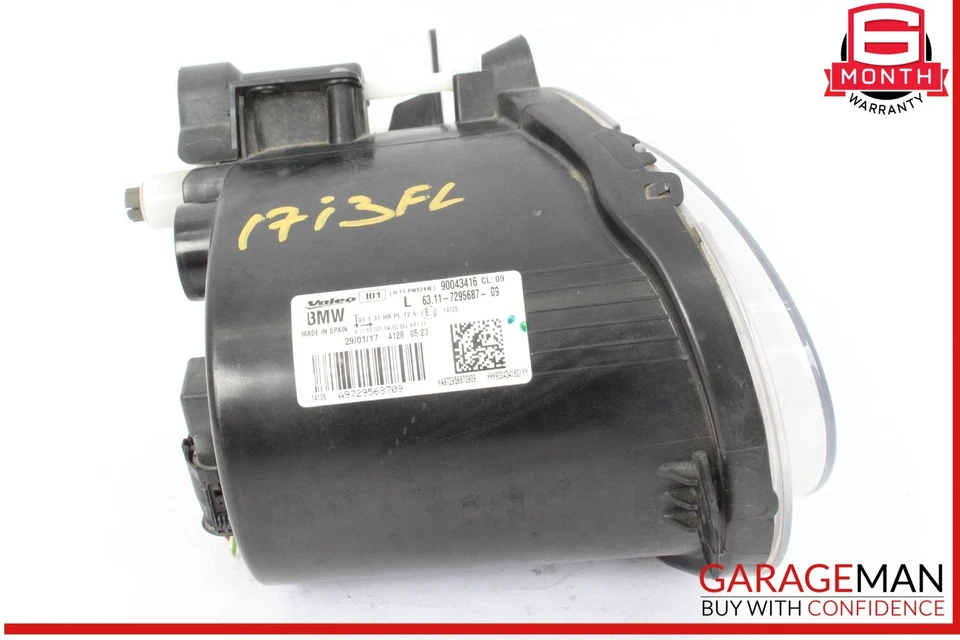 Faro antiniebla delantero izquierdo híbrido 14-17 BMW i3 I01 lado del conductor OEM Foto 4 de 4