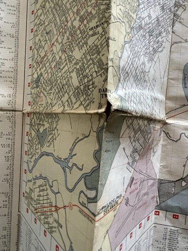 Mappa stradale Philadelphia 1965 - Foto 9 di 9