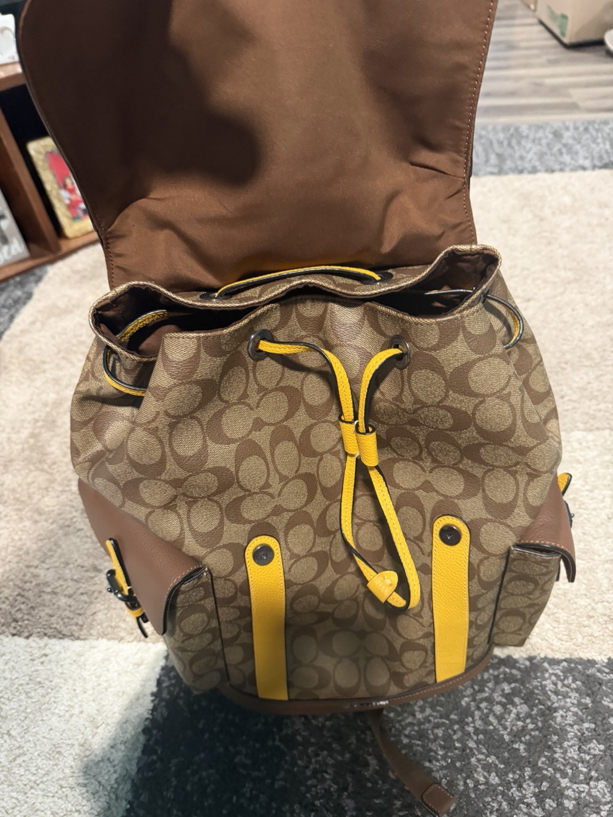 Coach Backpack - image 7