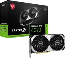 MSI GeForce RTX 4070 VENTUS 2X OC 12GB GDDR6X Graphics Card