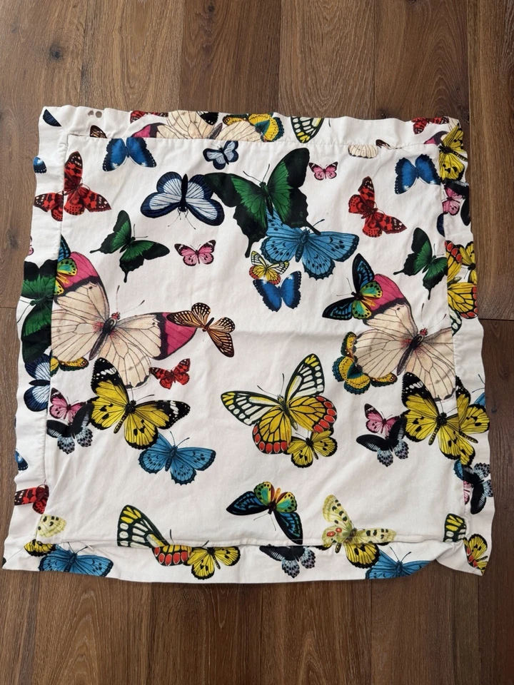 Beautiful Katie Kime Butterfly Shams Set Of Two 26" X 26" - Image 4 of 4