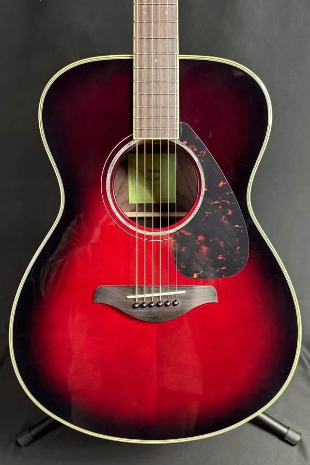 Yamaha FS830DSR Spruce Top Folk Acoustic Guitar Dusk Sun Red - Image 2 of 4